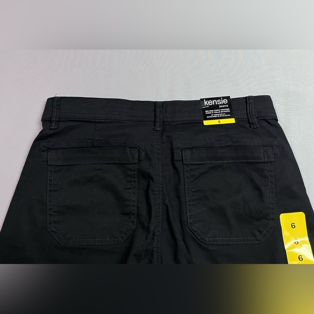 Kensie Jeans Mid Rise Chino Trouser NWT - Picture 5 of 5